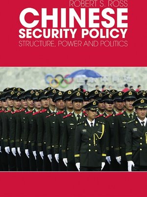 cover image of Chinese Security Policy